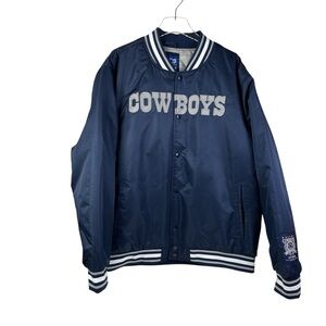 NFL Ultra Game Dallas Cowboys Bomber‎ Jacket Men’s Size XXL NWT MSRP $130